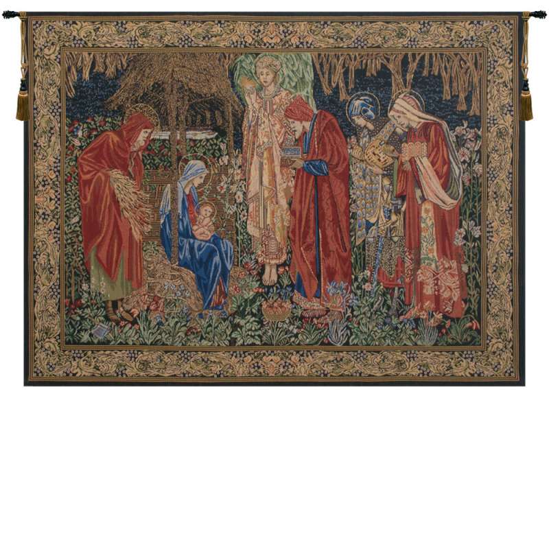 Adoration of the Magi 1 European Tapestry Wall Hanging