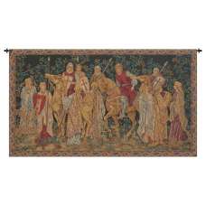 Les Croises II Italian Tapestry Wall Hanging