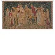 Les Croises II Italian Tapestry - 46 in. x 26 in. Cotton/Viscose/Polyester by William Morris