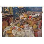 Cezanne Basquet on Table Belgian Wall Tapestry