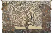 Lebensbaum- Kiss Belgian Wall Tapestry