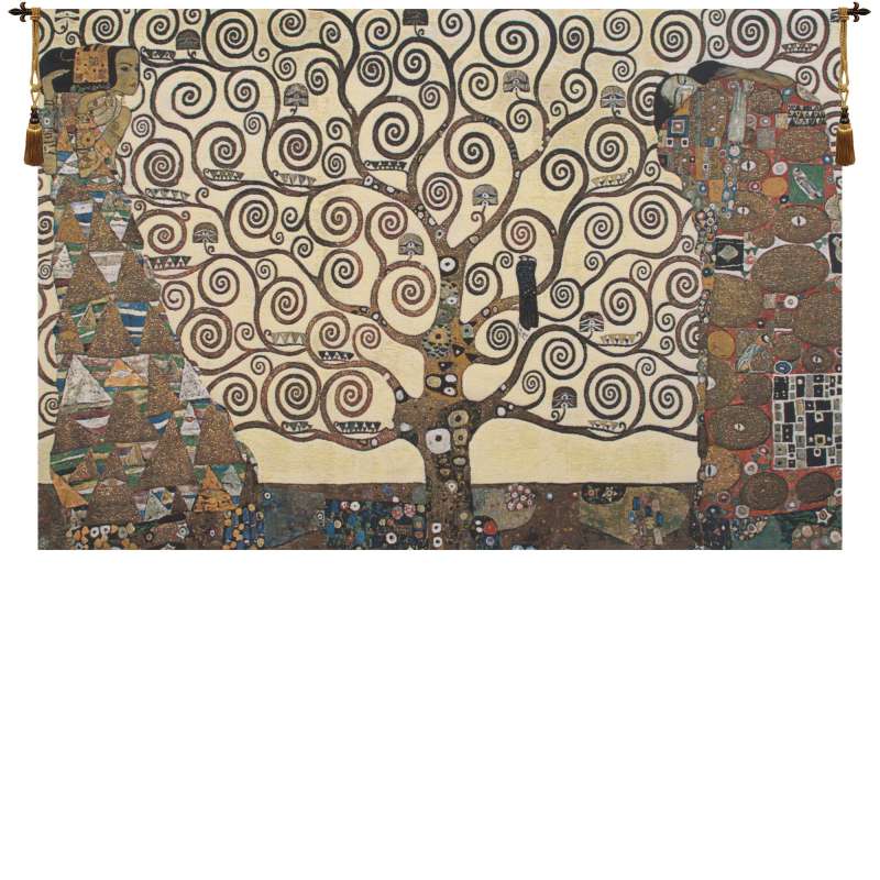 Lebensbaum- Kiss Flanders Tapestry Wall Hanging