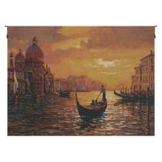 Santa Maria Sunset Flanders Tapestry Wall Hanging