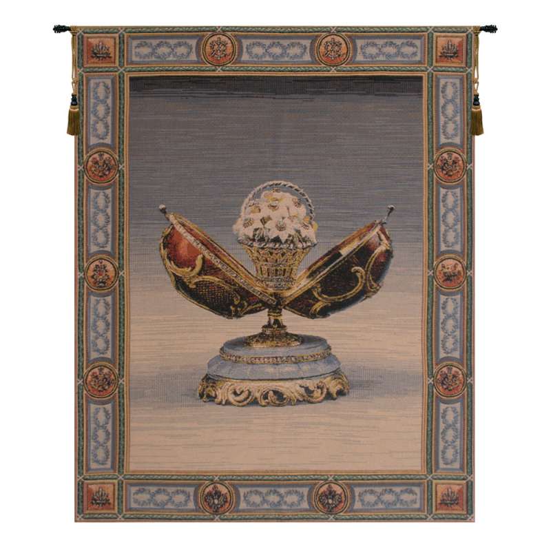 Spring Flower - Russian Jewel II Flanders Tapestry Wall Hanging