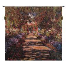 Allee De Monet Belgian Tapestry Wall Hanging