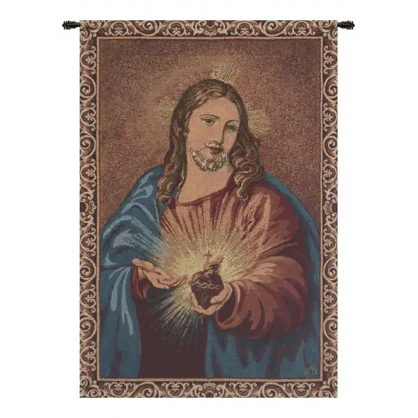 Heart of Jesus Italian Wall Tapestry