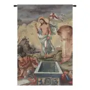 Jesus Resurrected European Tapestries - 12 in. x 18 in. Cotton/Viscose/Polyester by Alberto Passini