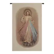 Merciful Jesus Lectern European Tapestries - 20 in. x 36 in. Cotton/Polyester/Viscose by Alberto Passini