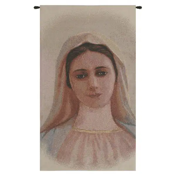 Our Lady of Medjugorie Italian Wall Tapestry