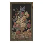 Floral Bouquet Thoughts II European Tapestries - 26 in. x 45 in. Cotton/Polyester/Viscose by Alberto Passini