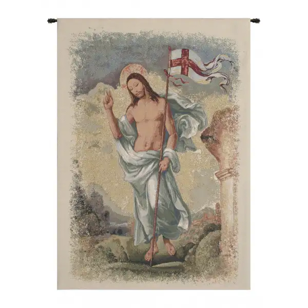 Resurection II European Tapestries - 21 in. x 30 in. Cotton/Polyester/Viscose by Alberto Passini