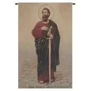 Saint Paul European Tapestries - 18 in. x 26 in. Cotton/viscose/goldthreadembellishments by Charlotte Home Furnishings