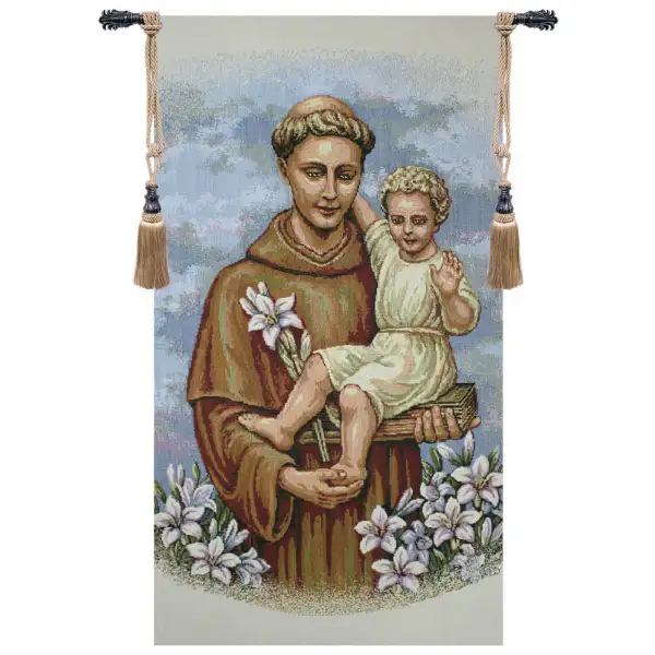 Saint Anthony Italian Wall Tapestry