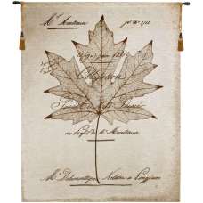 Maple Document Fine Art Tapestry