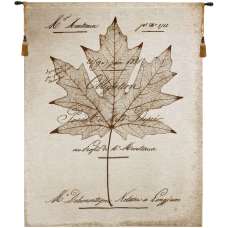 Maple Document Tapestry of Fine Art