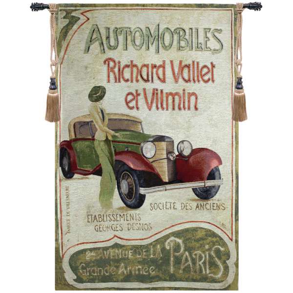 Automobile Club Wall Tapestry