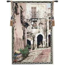 Cat In A Window I Fine Art Tapestry