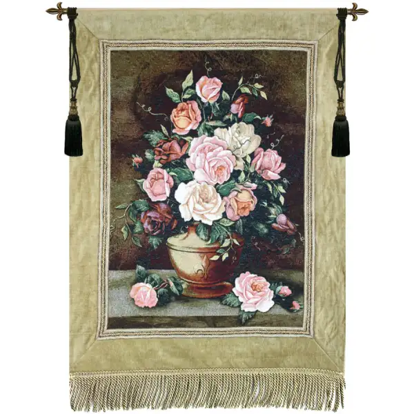 Rose Floral Wall Tapestry