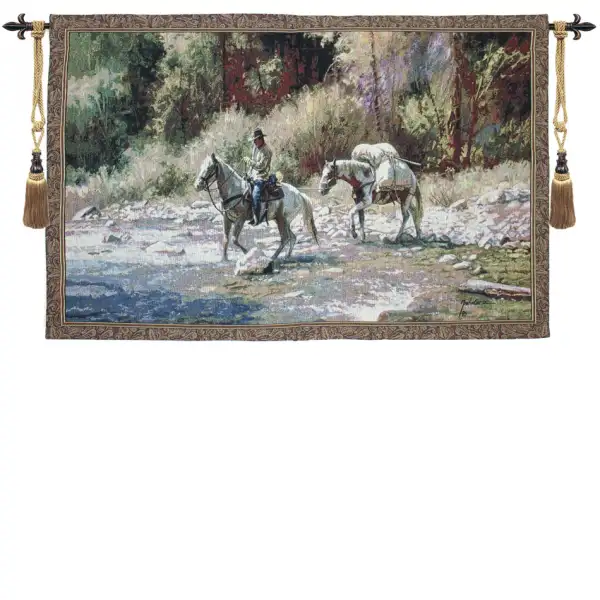 A Good Crossing II Wall Tapestry