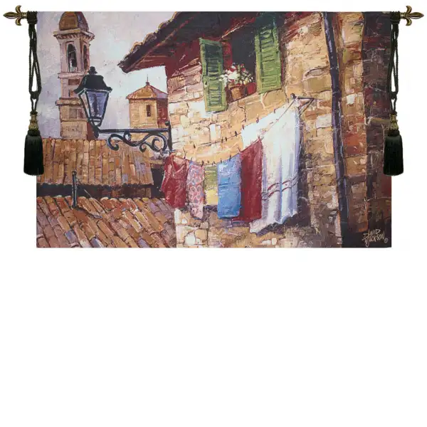 Laundry Day Wall Tapestry