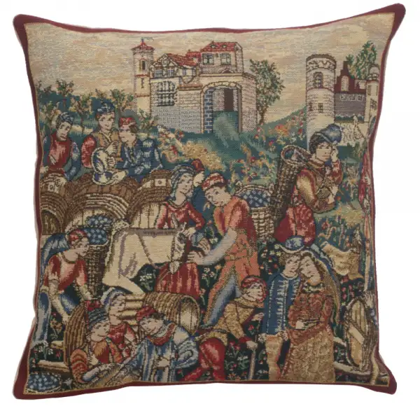 Winemerchants I Belgian Couch Pillow