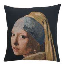 Girl With The Pearl Earring Belgian Cushion Cover