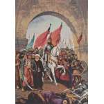 Tyrant March Stretched Wall Tapestry