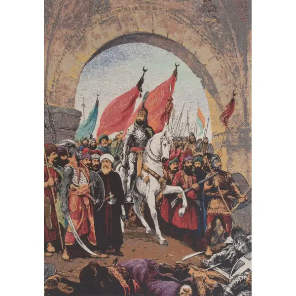 Tyrant March  Wall Tapestry Stretched
