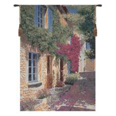 A Simple Path Stretched Wall Tapestry
