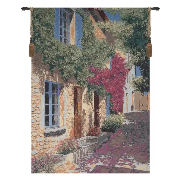 A Simple Path  Wall Tapestry Stretched