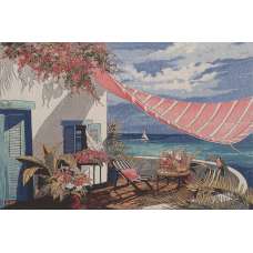 Paradise Slumber Stretched Wall Art Tapestry