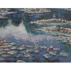 Lily Pad Junction Stretched Wall Tapestry