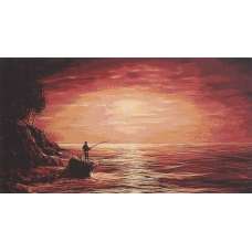 To Catch a Fish Stretched Wall Tapestry