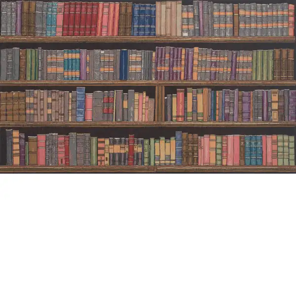 Plethora of Books  Wall Tapestry Stretched