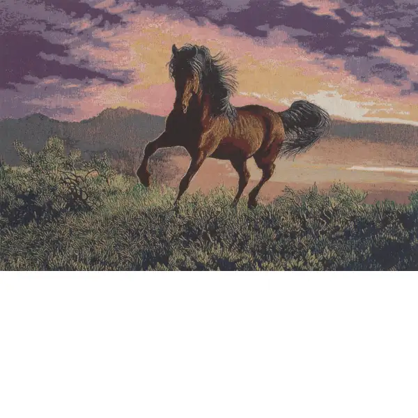 Gallop Stretched Wall Tapestry