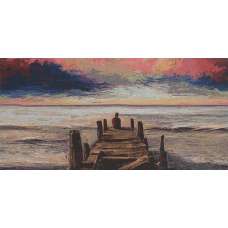 I Wait, You Wait Stretched Wall Tapestry