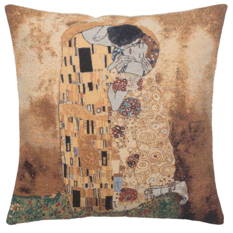 Gustav's Kiss Decorative Pillow Cushion Cover