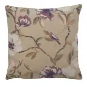 Oh Little Bird Couch Pillow - 16 in. x 16 in. Cotton/Viscose/Polyester by Charlotte Home Furnishings Inc