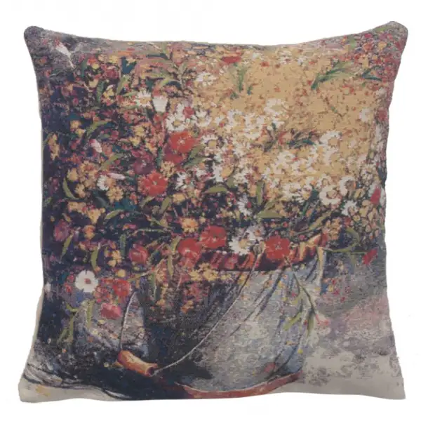 Tin Pot Decorative Floor Pillow Cushion Cover