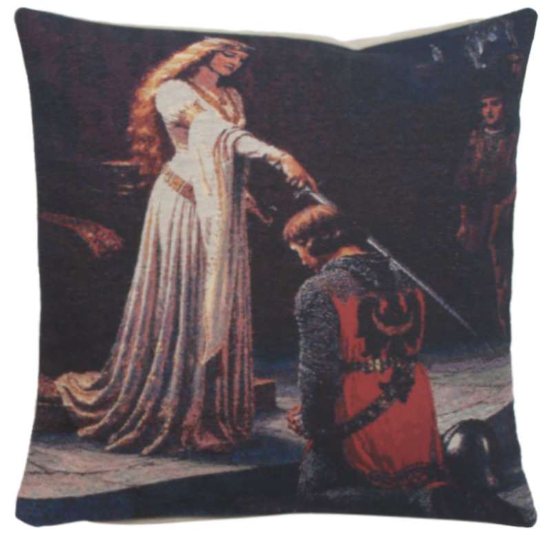 Knighted Decorative Pillow Cushion Cover