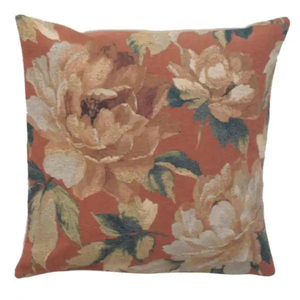 Sweet Blossoms Brick Decorative Floor Pillow Cushion Cover