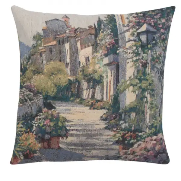 Streetlight in Ivy Decorative Floor Pillow Cushion Cover