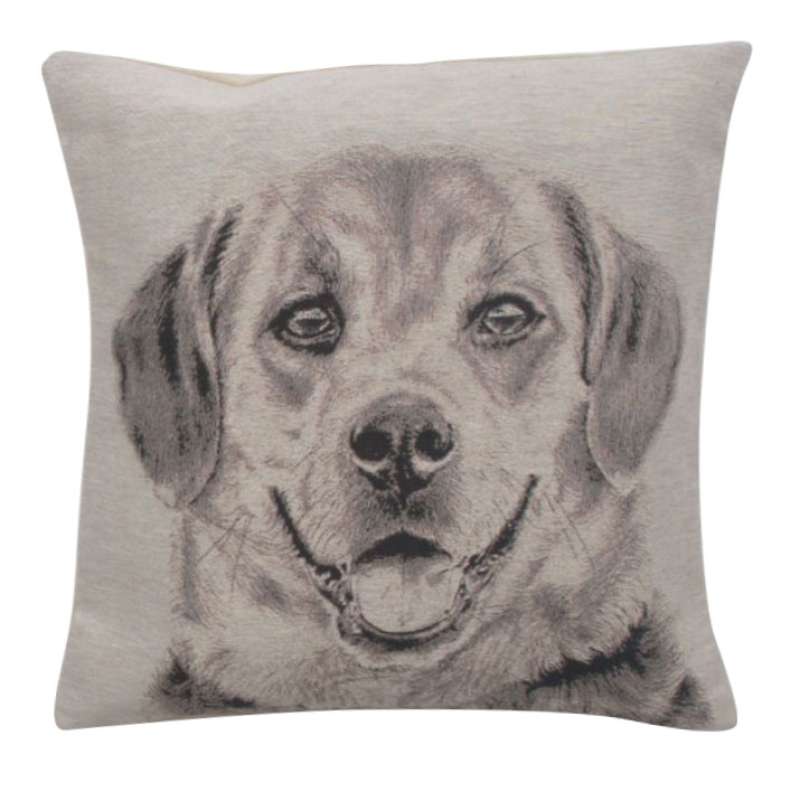 Happy Canine II Decorative Pillow Cushion Cover