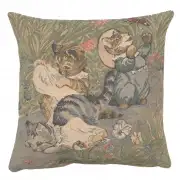 Tom Kitten Beatrix Potter Belgian Cushion Cover - 14 in. x 14 in. Cotton by Beatrix Potter