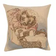 Mrs Tiggy Winkle Beatrix Potter Belgian Cushion Cover